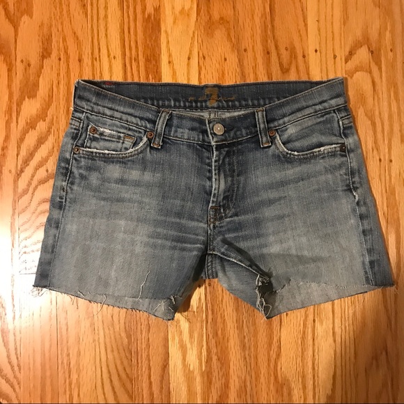 7 For All Mankind Pants - DENIM SHORTS.